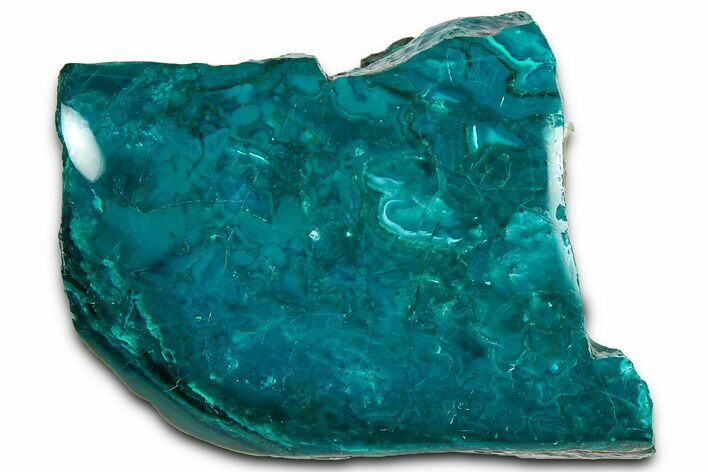 Polished Atacama Blue Opal (Chrysocolla & Opal) - Chile #362263